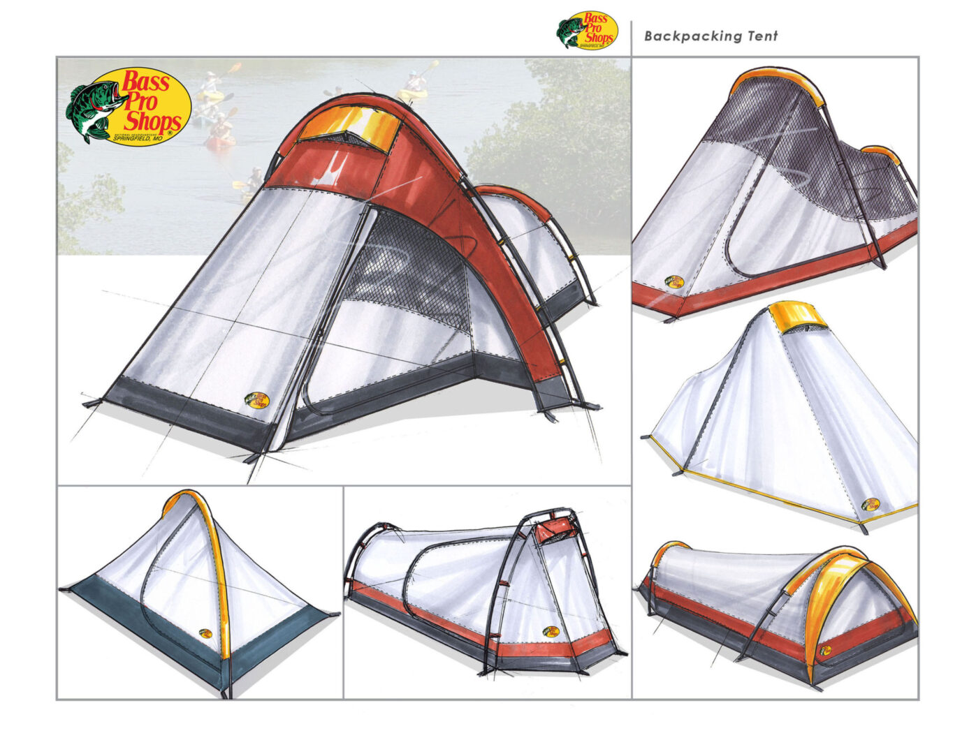 Bass Pro Shops Backpacking Tent