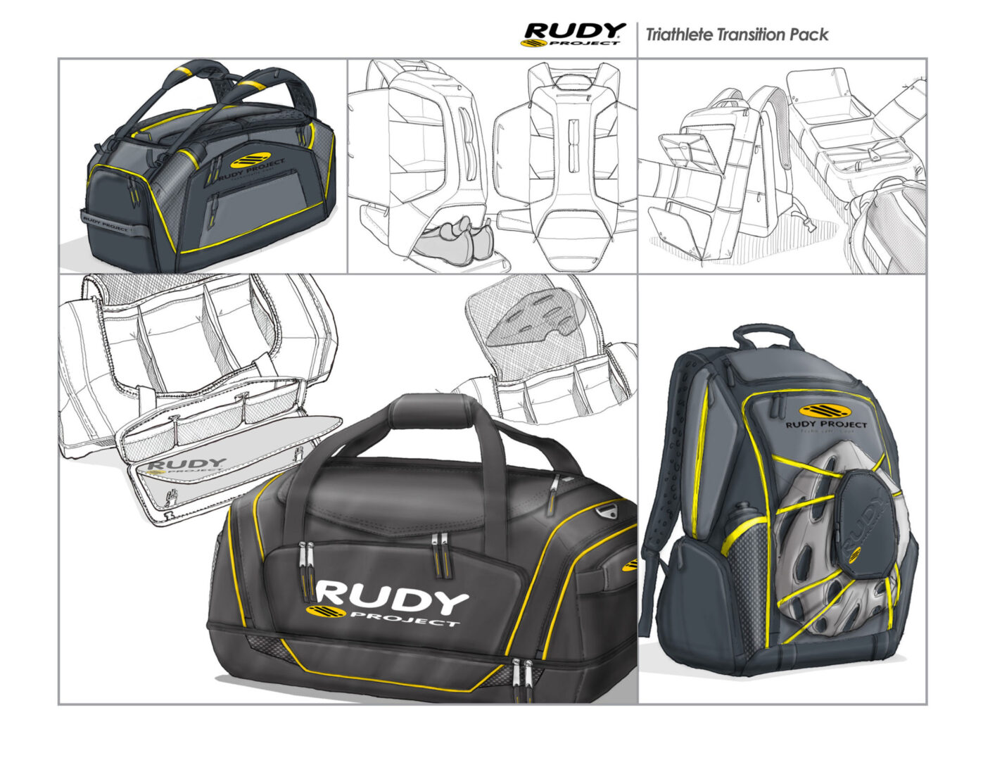 Rudy Project Triathlete Transition Pack